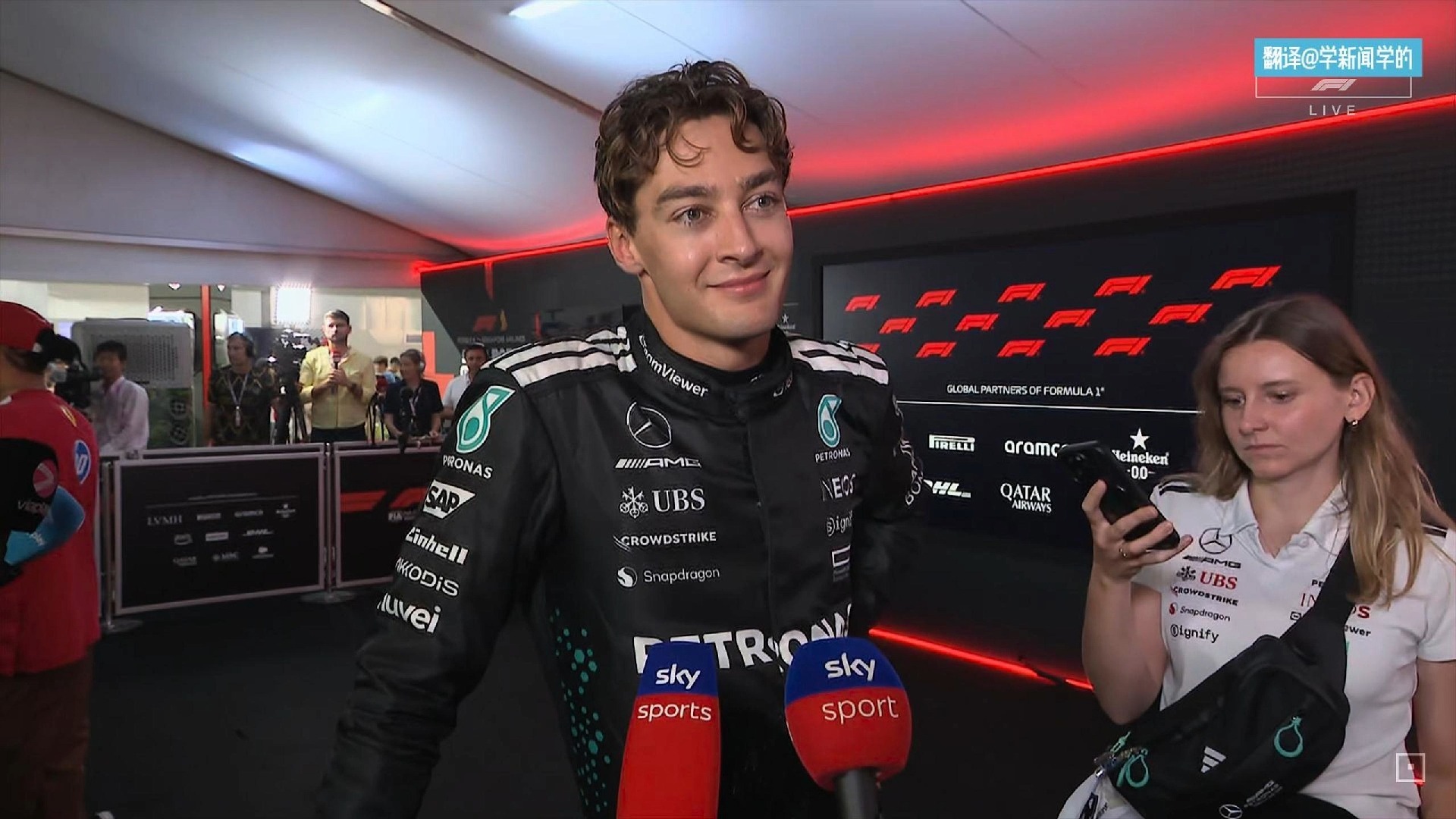 迈凯伦逆转索伯车队,拉塞尔刷新纪录 迈凯伦逆转索伯车队,拉塞尔刷新纪录